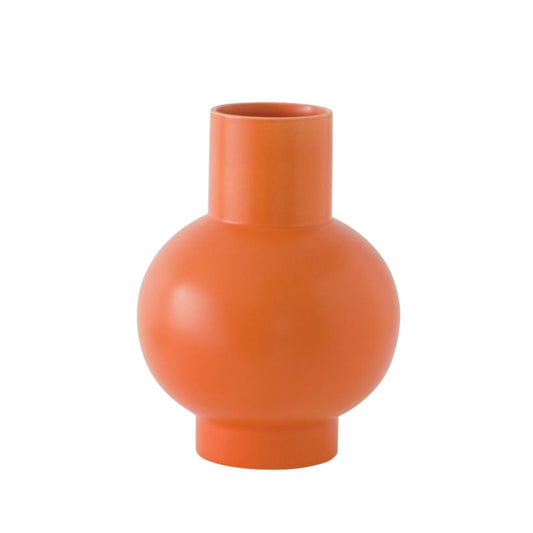 Strøm vase vibrant orange